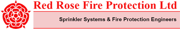 Red Rose Fire Protection in Preston Logo Cutout